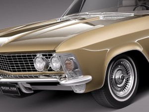 Buick Riviera 1963 3D Modell