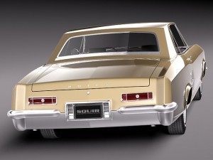Buick Riviera 1963 3D Modell