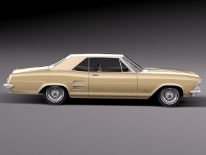 Buick Riviera 1963 3D Modell