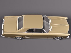 Buick Riviera 1963 3D Modell
