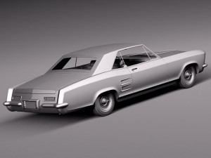 Buick Riviera 1963 3D Modell