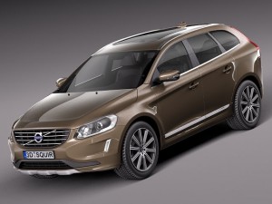 Volvo XC60 2014 3D Model