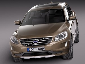 Volvo XC60 2014 3D 模型