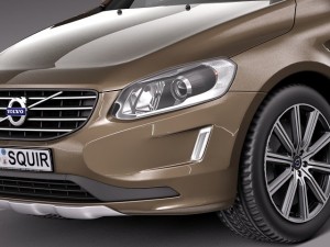 Volvo XC60 2014 3D 模型