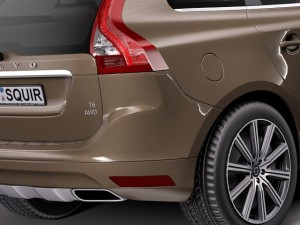 Volvo XC60 2014 3D 模型
