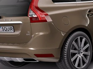 Volvo XC60 2014 3D Model