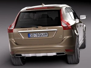 Volvo XC60 2014 3D Model