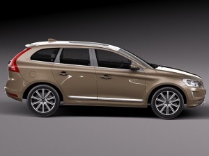 Volvo XC60 2014 3D 模型