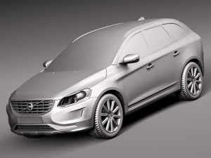 Volvo XC60 2014 3D 模型