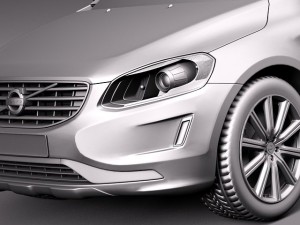 Volvo XC60 2014 3D 模型