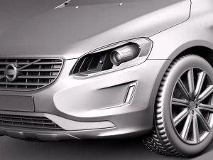 Volvo XC60 2014 3D Model