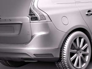 Volvo XC60 2014 3D 模型