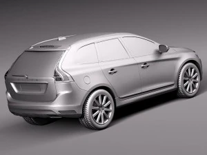 Volvo XC60 2014 3D Model