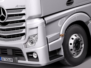 Mercedes-Benz Actros Truck 2014 3D Модель