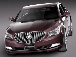 Buick Lacrosse 2014 3D Model
