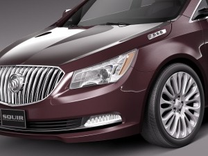 Buick Lacrosse 2014 3D 모델
