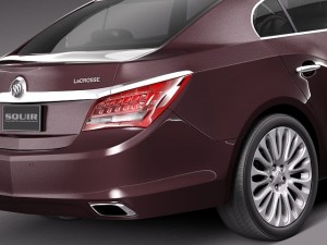 Buick Lacrosse 2014 3D 모델