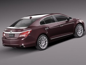Buick Lacrosse 2014 3D 모델