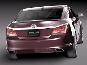 Buick Lacrosse 2014 3D 모델