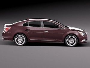 Buick Lacrosse 2014 3D 모델