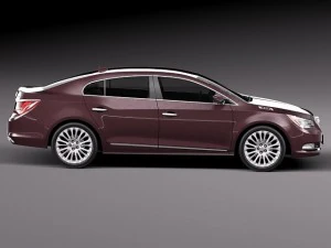 Buick Lacrosse 2014 3D Model