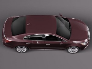 Buick Lacrosse 2014 3D 모델