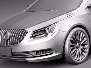 Buick Lacrosse 2014 3D 모델