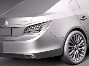 Buick Lacrosse 2014 3D 모델