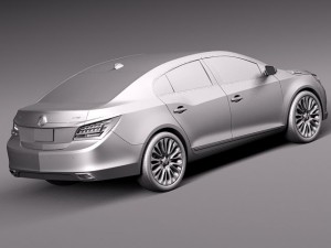 Buick Lacrosse 2014 3D 모델