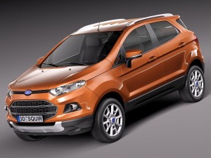 Ecosport 2014 Modelo 3D