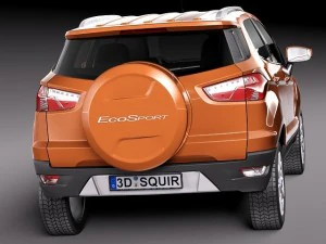Ecosport 2014 3D Model