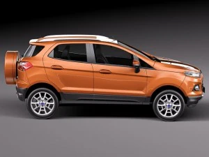 Ecosport 2014 3D Model