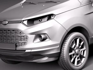 Ecosport 2014 3D Model