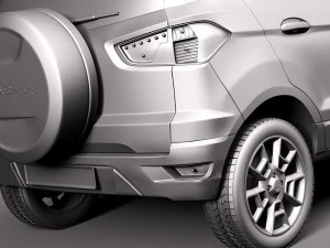 Ecosport 2014 3D Model