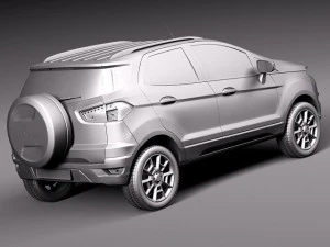 Ecosport 2014 3D Model