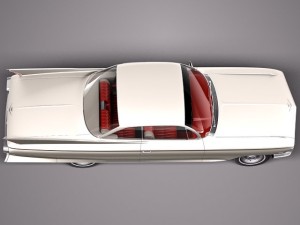 Cadillac Coupe Deville 1961 3D Model