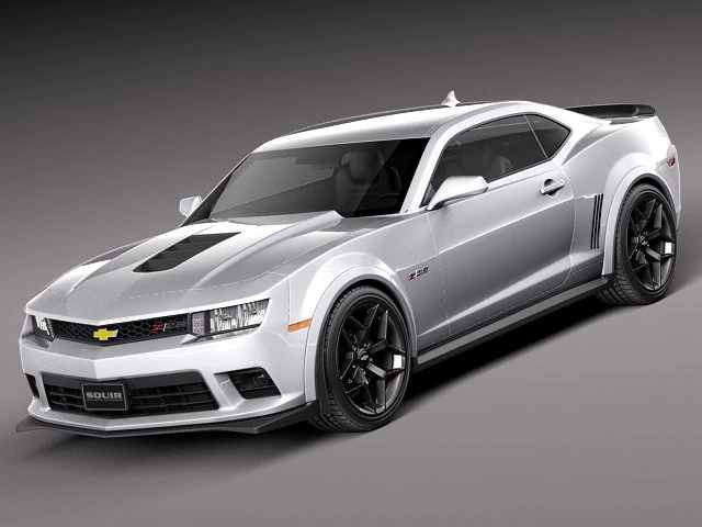 Chevrolet Camaro Z28 2014 3D Model .c4d .max .obj .3ds .fbx .stl .blend 