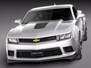 Chevrolet Camaro Z28 2014 3D मॉडल