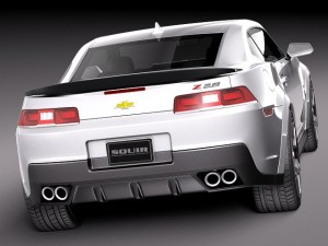 Chevrolet Camaro Z28 2014 3D मॉडल