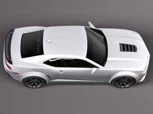 Chevrolet Camaro Z28 2014 3D मॉडल