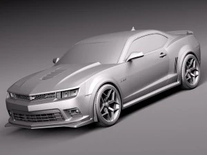Chevrolet Camaro Z28 2014 3D Model