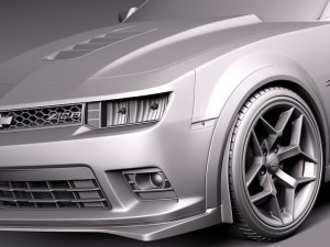 Chevrolet Camaro Z28 2014 3D मॉडल