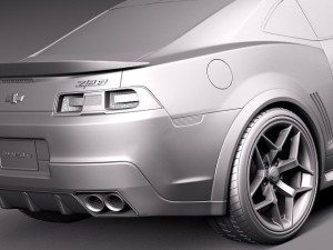 Chevrolet Camaro Z28 2014 3D मॉडल