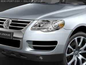 Volkswagen Touareg 2008 midpoly 3D-Modell