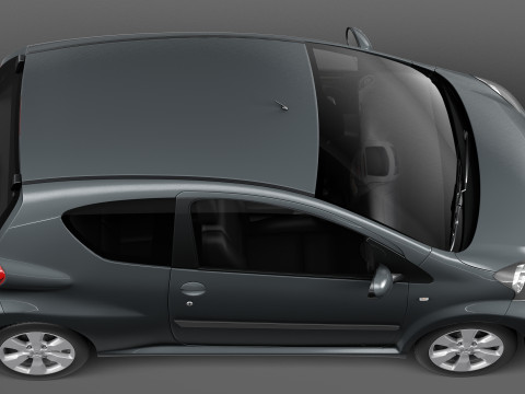 Toyota Aygo 3-door 2013 Modelo 3D