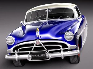 Hudson Hornet 1951-1954 3D Model
