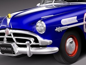 Hudson Hornet 1951-1954 3D Model