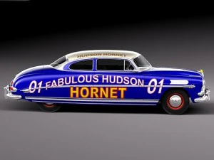 Hudson Hornet 1951-1954 3D Model