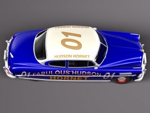 Hudson Hornet 1951-1954 3D Model