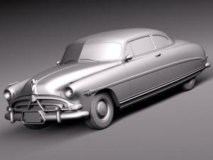Hudson Hornet 1951-1954 3D Model